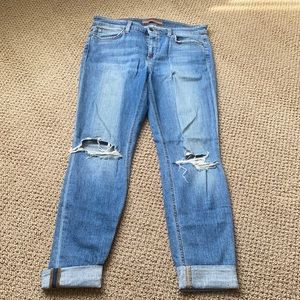 Joe’s Jeans Skinny Ankle Distressed Jeans
